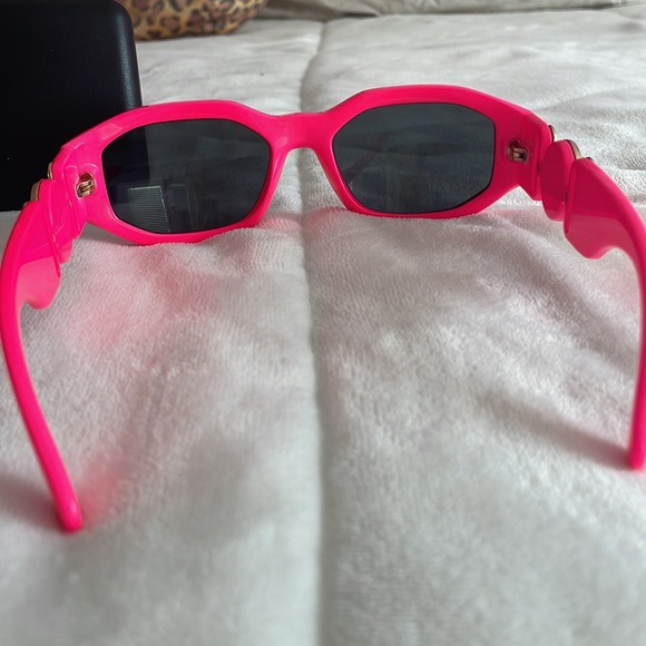 NWBOX PINK VERSACE SUNGLASSES AUTHENTIC - Picture 4 of 9